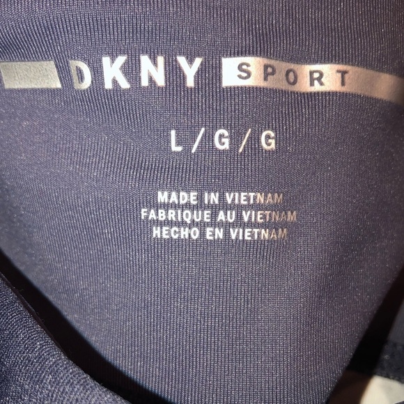 DKNY Sport Floral High Waist 7/8 Length Leggings Size Large - Picture 3 of 7